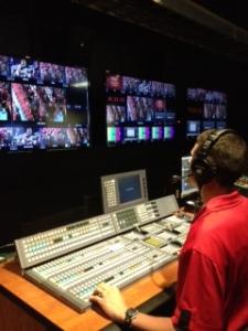 New HD studios at Raider Vision - you can earn academic credit and gain invaluable sports broadcasting experience!