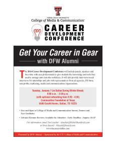Career Development Conference 
